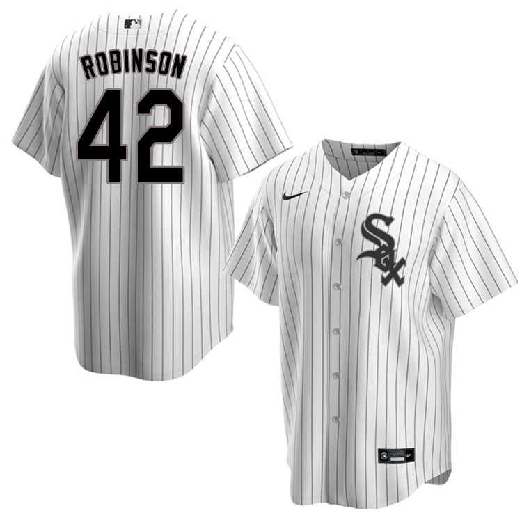Nike Men #42 Jackie Robinson Chicago White Sox Baseball Jerseys Sale-Pinstripe
